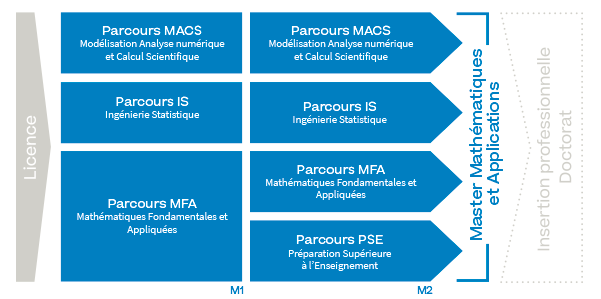 Organigramme Master Maths 2024